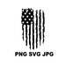 American flag svg, distressed flag svg, 4th of july svg, distressed american flag svg - Printable, Cricut and Silhouette