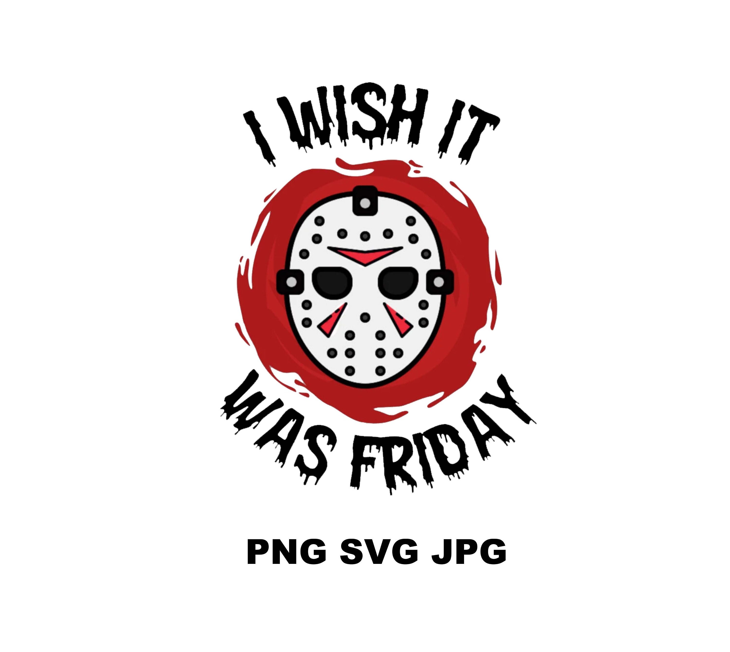 Friday the 13th Svg Halloween Png Friday the 13th Png Jason - Etsy
