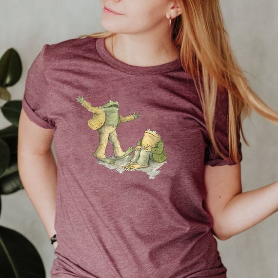 Frog and Toad Shirt Frog Happy Shirt Vintage Classic Book - Etsy