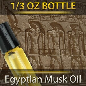 Egyptian Musk (Original) Body Oil - Uncut- Concentrated Fragrance