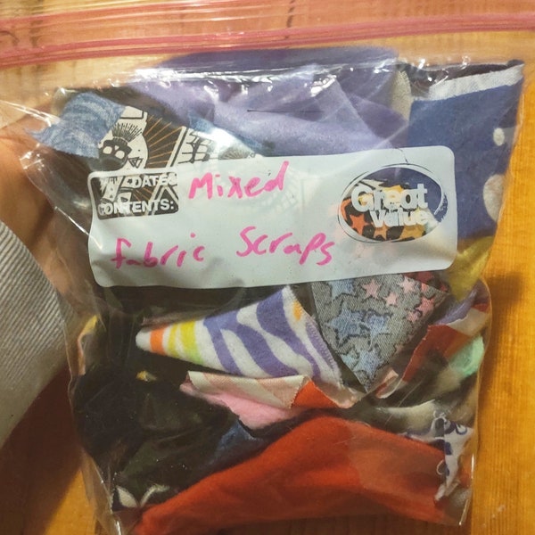 Fabric Scrap Bags