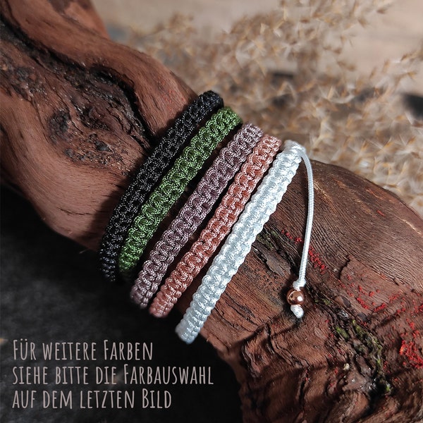 Makramee Armband, geflochtenes Armband, handgefertigtes Armband, Makramee