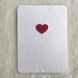 Muttertagskarte zum einpflanzen, einpflanzbare Karte, Muttertag, Hochzeit, Herz, Liebe