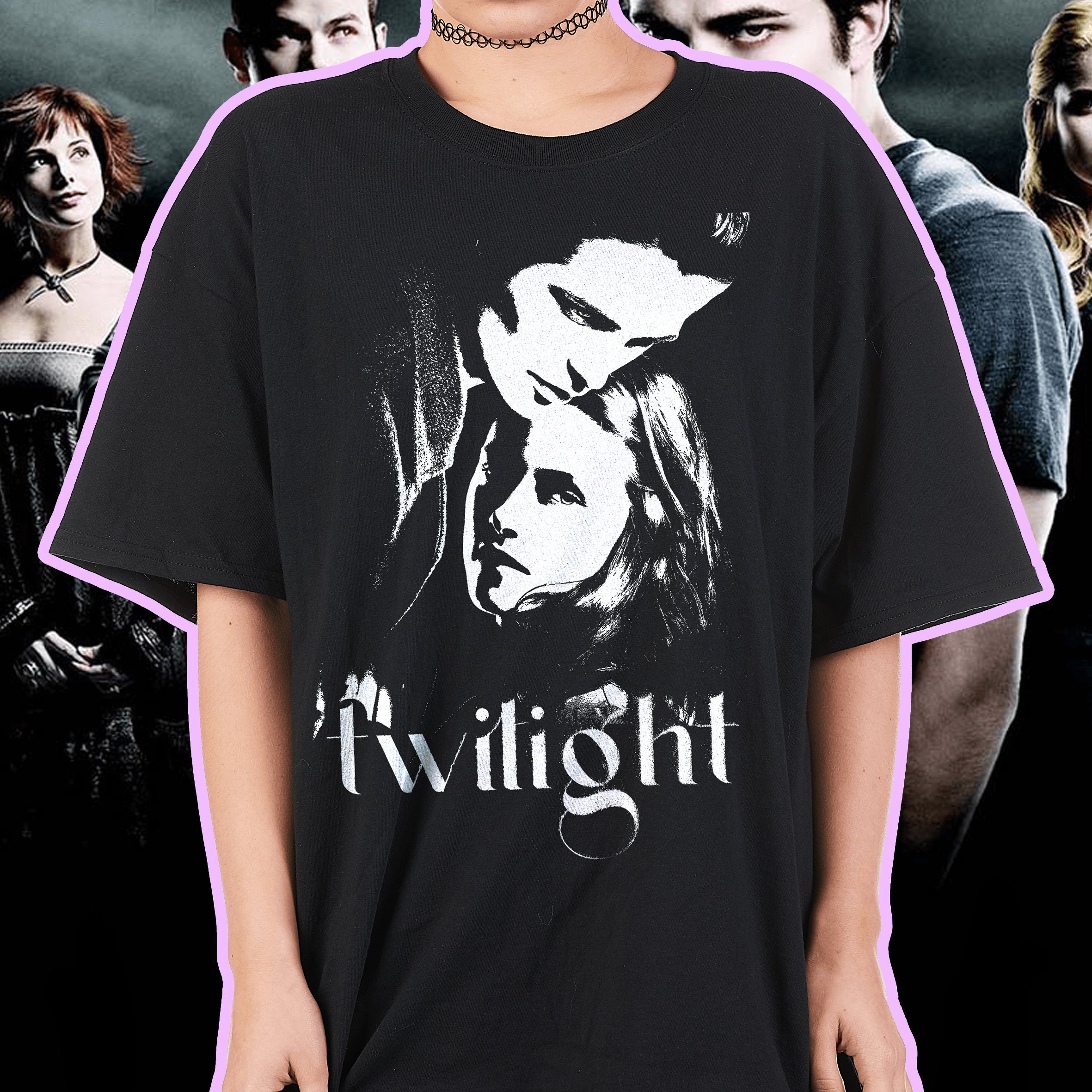 Twilight Aesthetic Shirt Y2k - Edward Bella