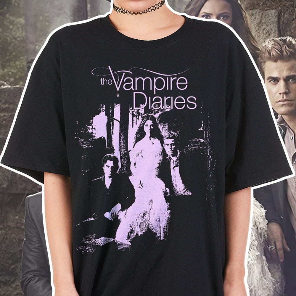 Discover The Vampire Diaries Vintage Shirt