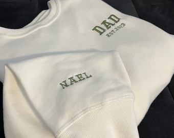 DAD - embroidered sweatshirt/hoodie