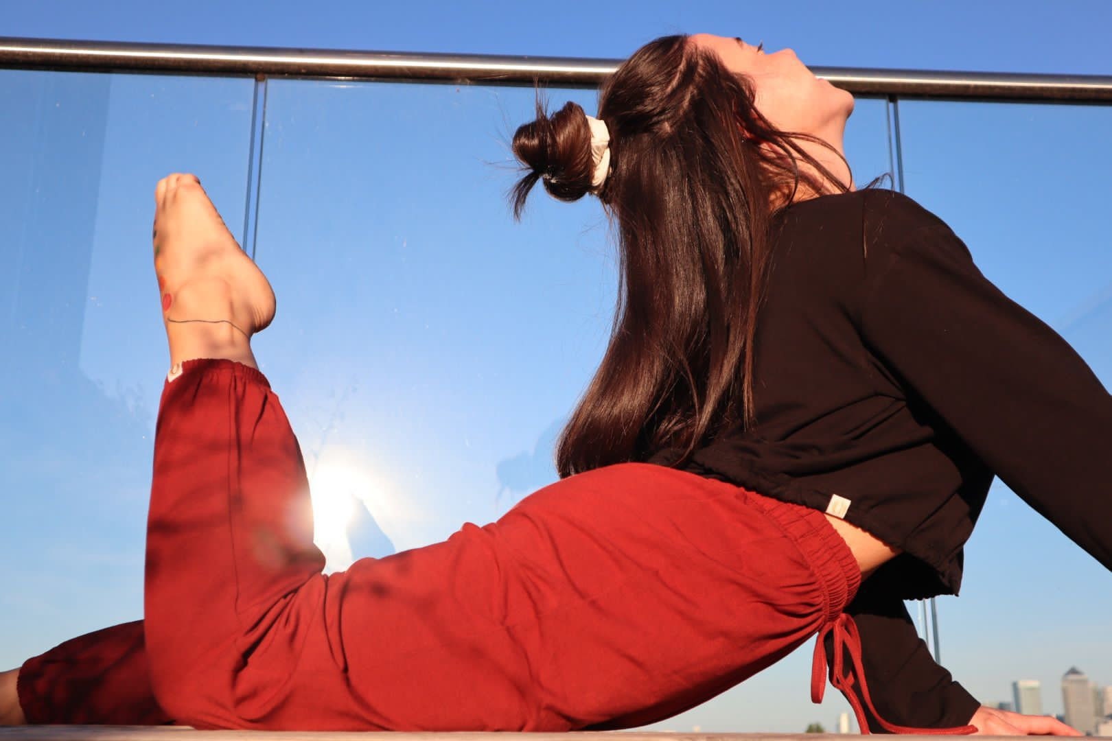 Women's Bamboo Yoga Joggers Drawstring Etsy UK