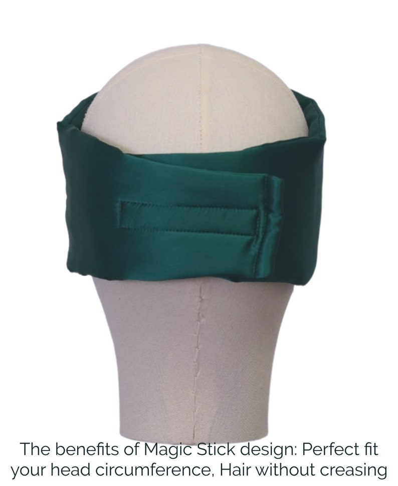 100% Mulberry Silk Sleep Mask Large Size Unisex Silk Sleeping Mask Fully Adjustable Strap Silk Blindfold Mask for Sleep Flight Travel image 6