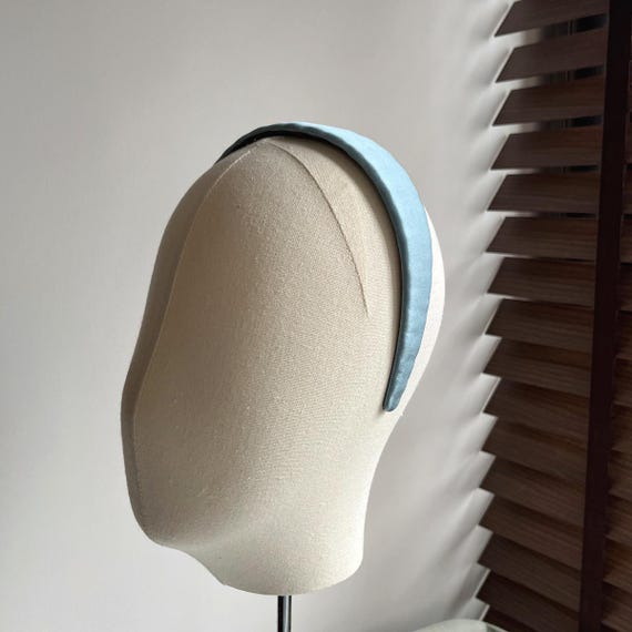 Silk Wide Headband, 4cm Wide Headband, 100% Mulberry Silk  display picture 3