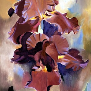 Iris, limited edition signed giclee