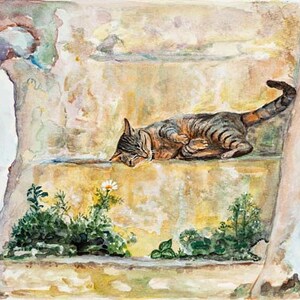 Lazy Afternoon, limited edition signed giclee