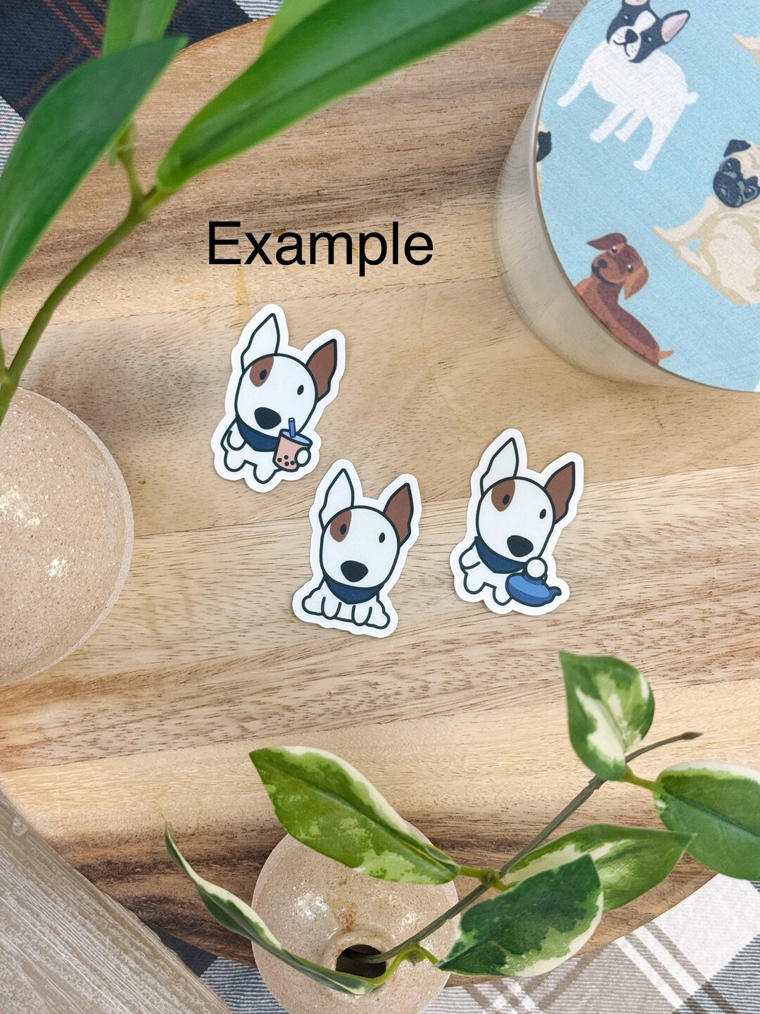 Custom Illustrated Dog Sticker Sets for Gifts, Laptops, and Water ...