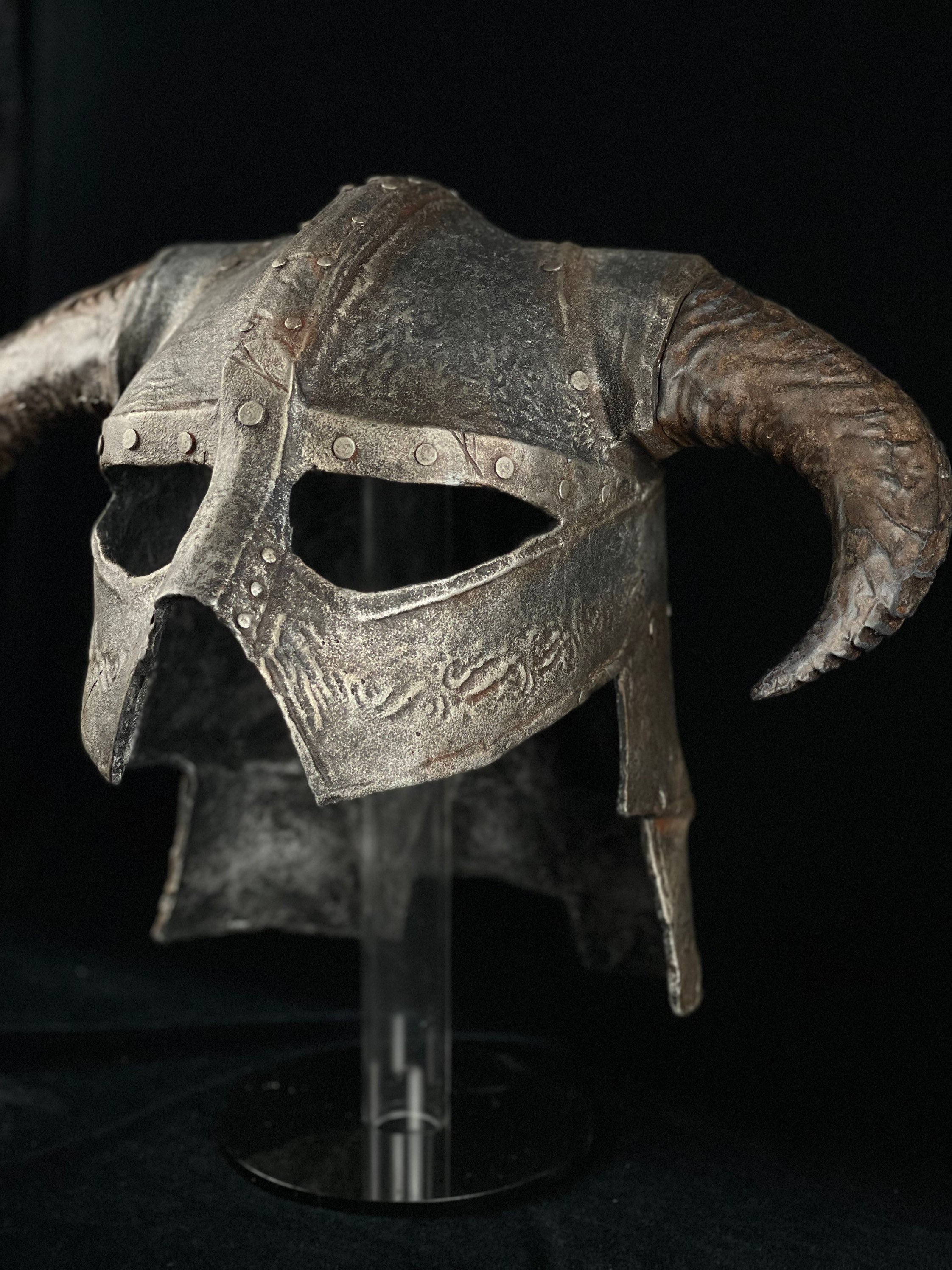 Dragonborn Skyrim Helmet Etsy