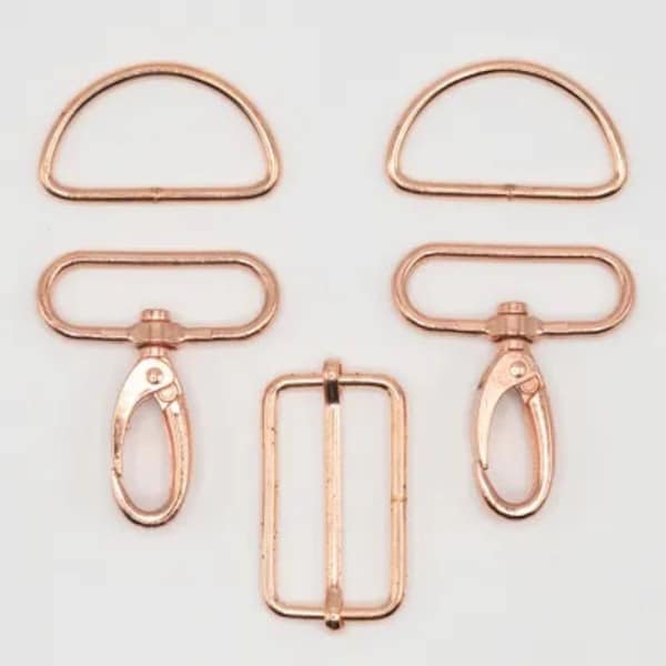 Taschen-Zubehör-Set | 40 mm | Rose gold