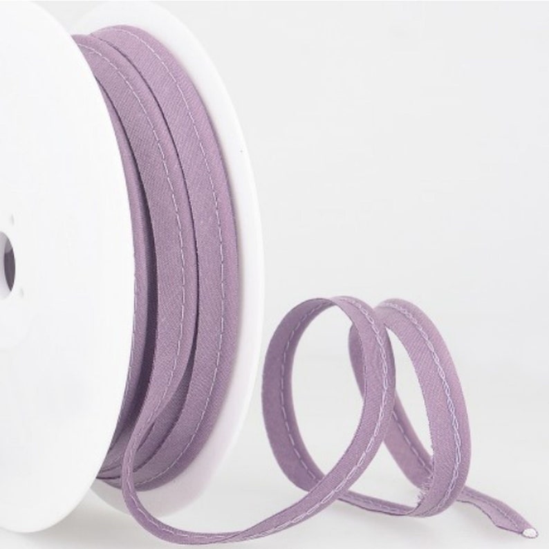 Paspelband Baumwoll-Mischgewebe versch. Farben 10 mm breit 3 m 0,80 EUR/m dusty lilac