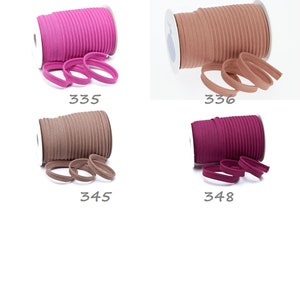 Paspelband uni 10 mm 41 Farben Meterware 3 m 1,00 EUR/m image 4