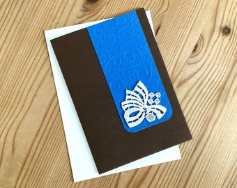 Karte mit Umschlag