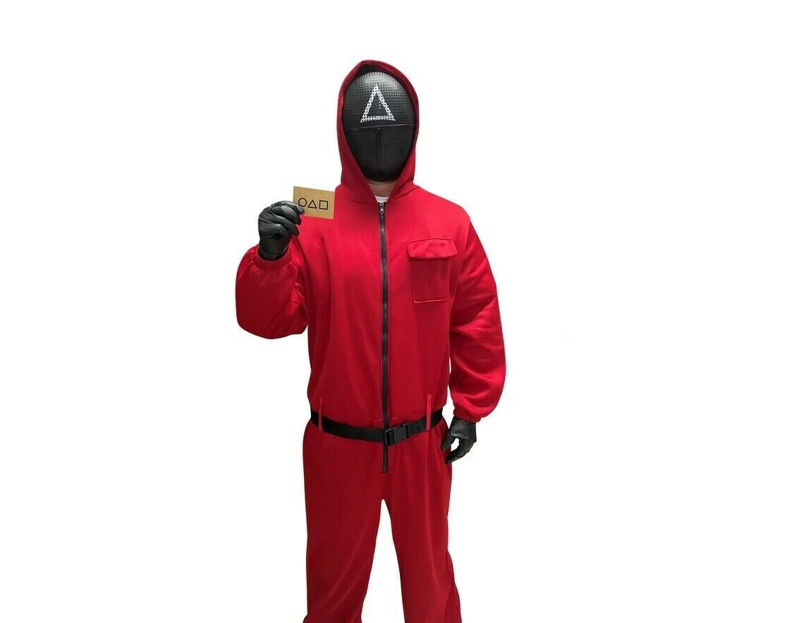 Squid Game Guard Costume Cosplay Jumpsuit Staff Uniform Unisex Etsy UK
