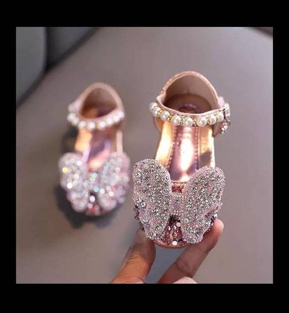 Sparkly flower girl shoes store