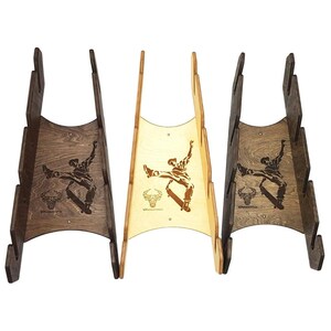 Skateboard-Longboard-Snowboard wall mount, model Jan