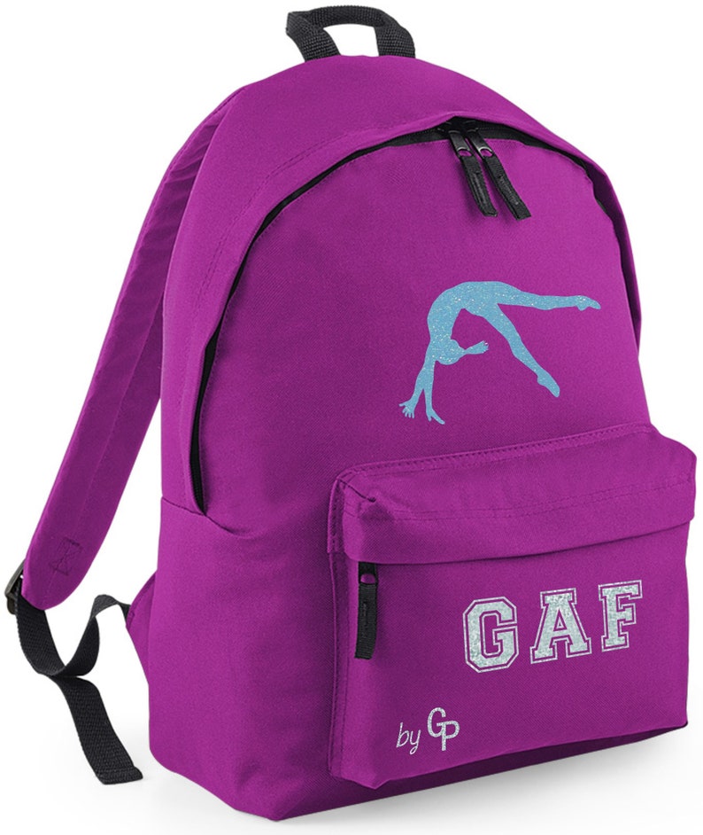 Sac à dos gym GAF personnalisé Magenta