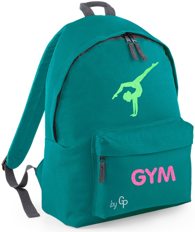 Sac à dos gym GAF personnalisé Emeraude