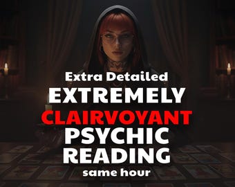 Same Hour No Cards Clairvoyant Reading, Psychic Reading, Psychic Blind Reading, Accurate Reading, Psychic Predictions, General Reading