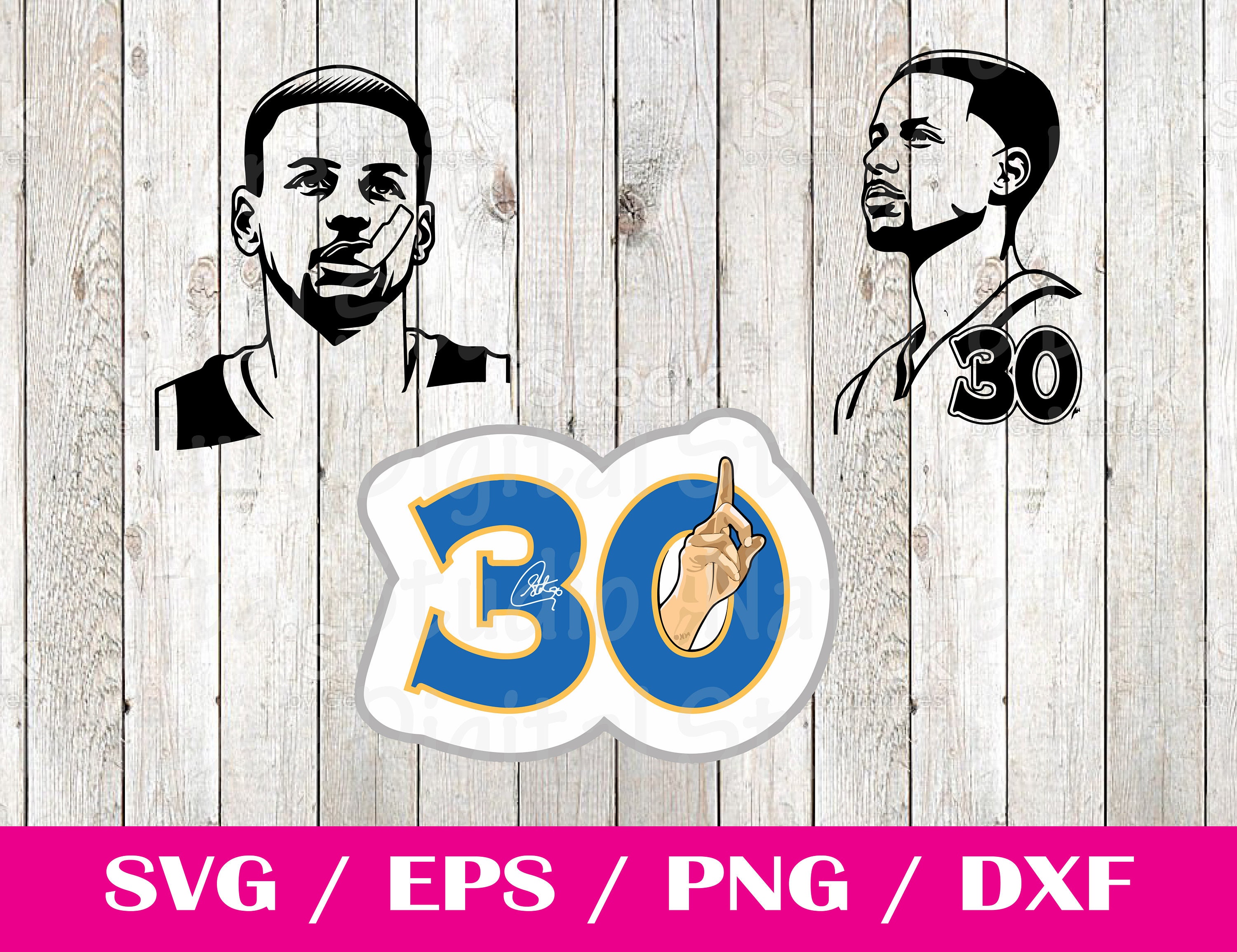 30 Steph Curry Logo SVG PDF EPS Png Basketball Svg Gsw Etsy Finland