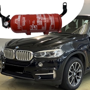 Suitable BMW X5 Series X5 M F15 Custom CAD-Designed Fire Extinguisher Holder Bracket