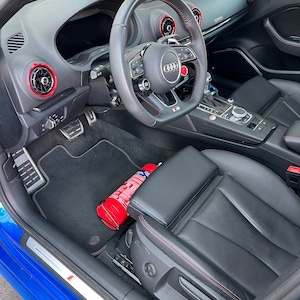 Fußmatte einzeln Fahrermatte passend für Audi A3 S3 RS3 8P / A3 Sportback Pr