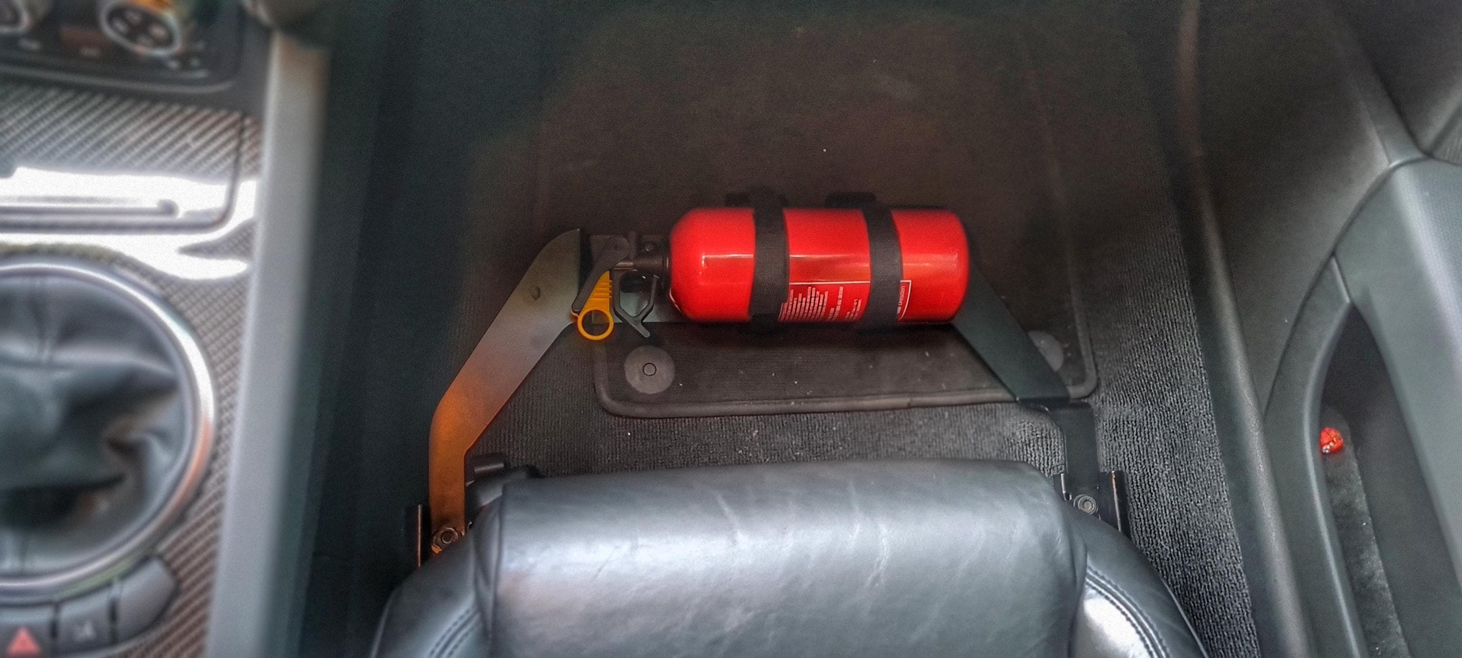 Suitable Audi TT TTS TTRS Quattro Mk2 Fire Extinguisher Holder Bracket ...