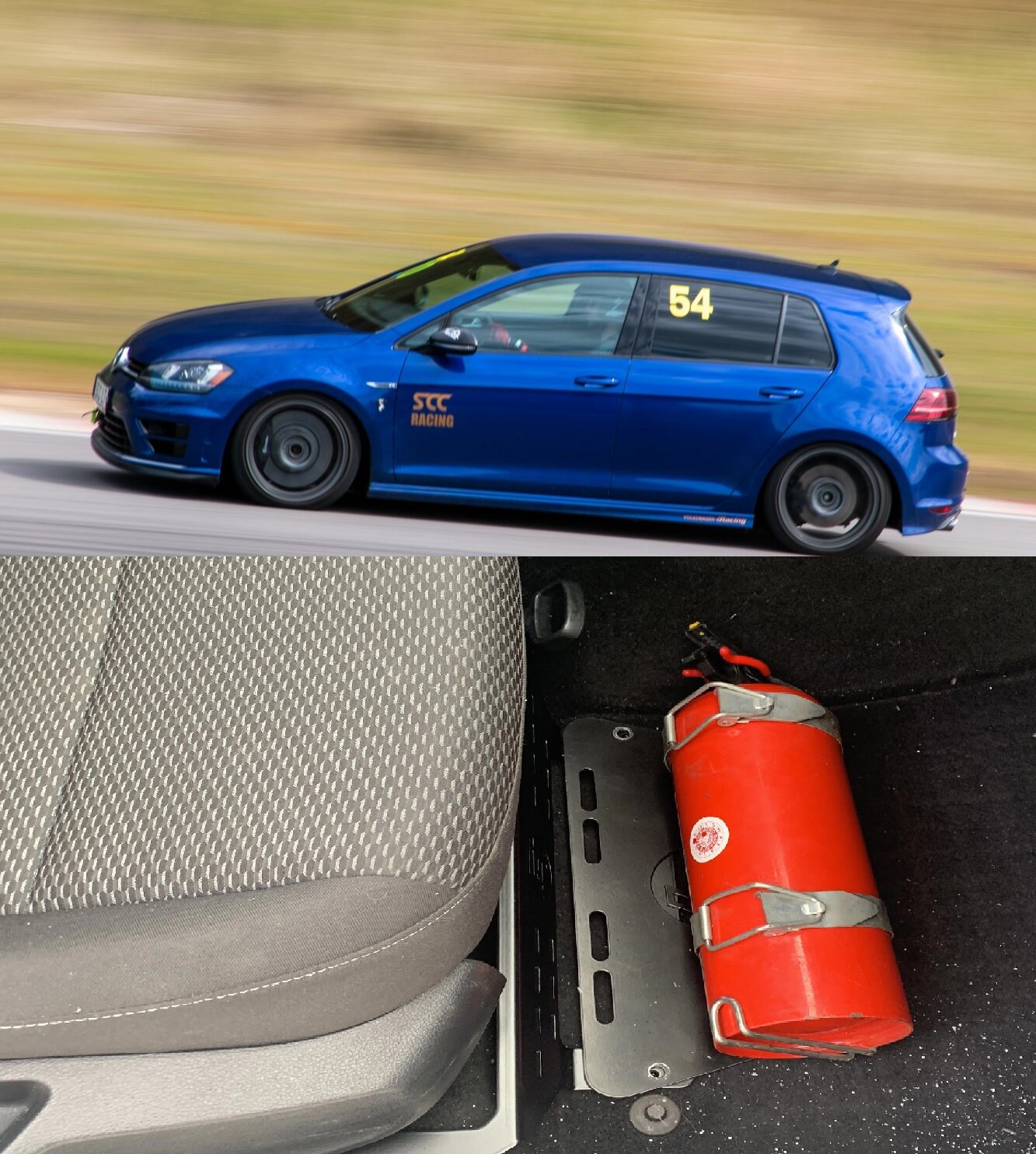 VW Golf GTI R Mk7 Fire Extinguisher Bracket Etsy UK