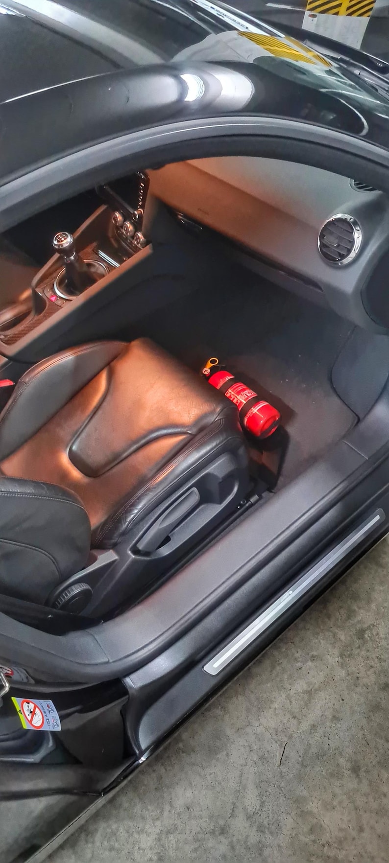 Suitable Audi TT TTS TTRS Quattro Mk2 Fire Extinguisher Holder Bracket ...