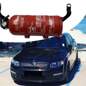 Suitable Škoda Octavia RS mk3 F4 fabrication Fire extinguisher mount holder bracket