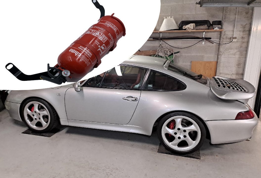 ポルシェ911 993に適合する消火器ホルダーブラケット - Etsy 日本
