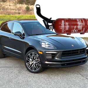 Suitable Porsche Macan fire extinguisher bracket
