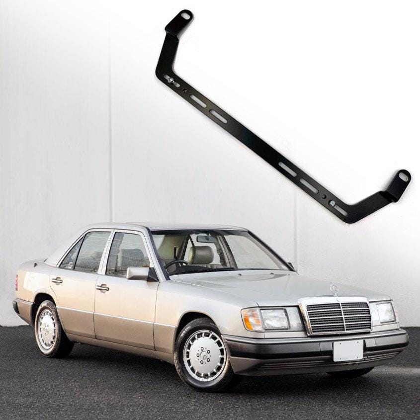自動車 ベンツ W124 Eクラス セダン用 ドアバイザー メッキモール