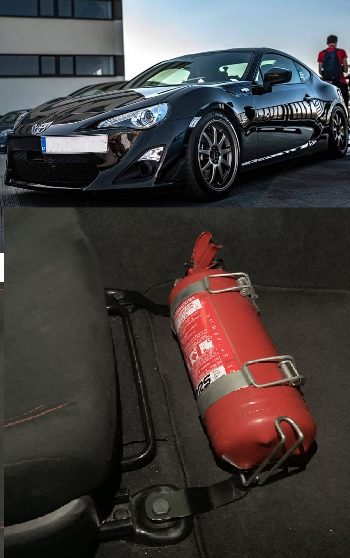 GT86/BRZ/FRS Fire Extinguisher Bracket Etsy