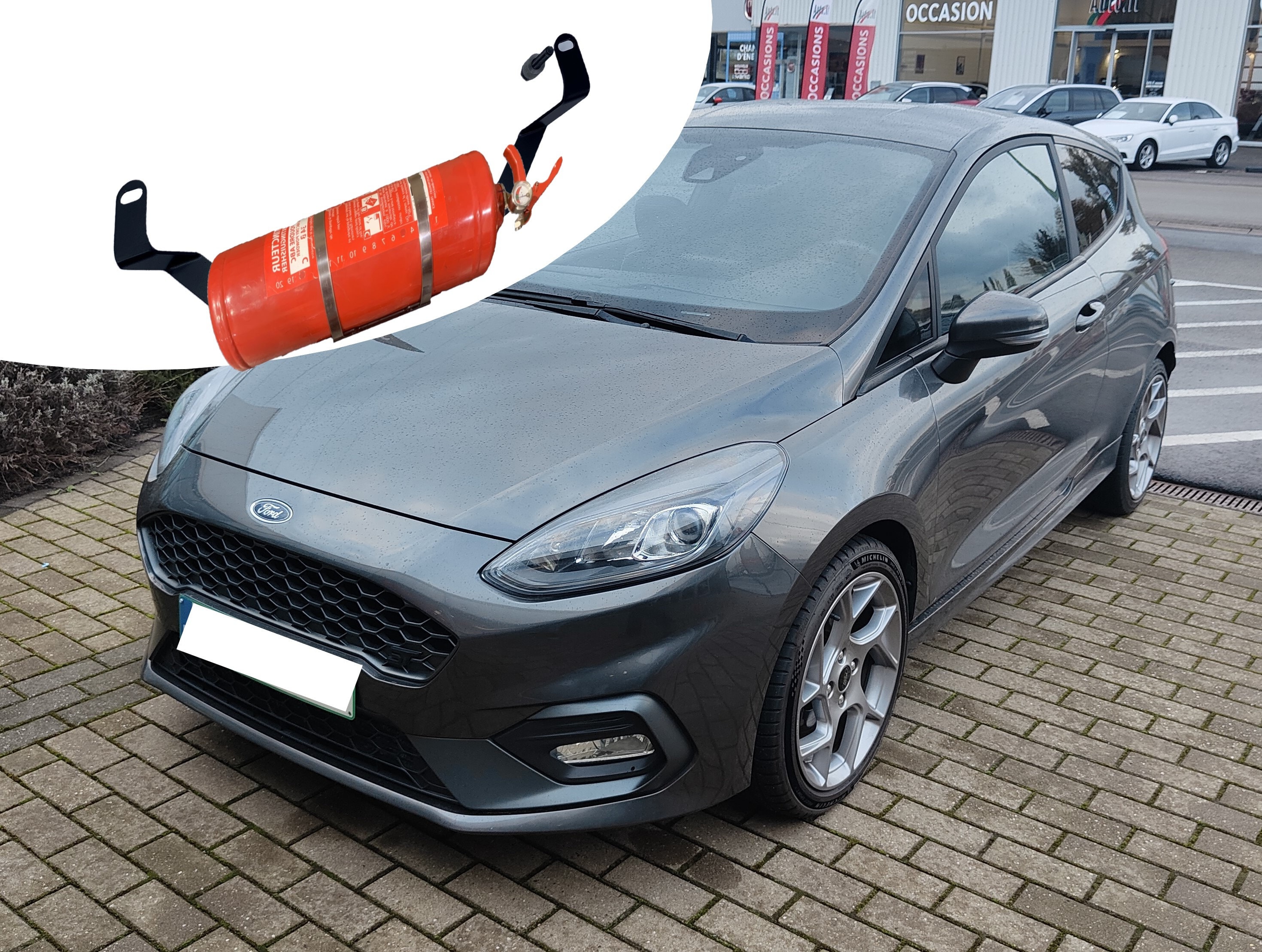 Passend Ford Fiesta ST mk8 Feuerloscher Halter Halterung Etsy