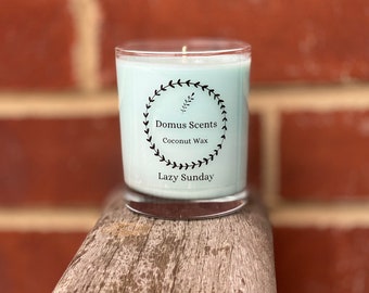 Amber Patchouli Candle, Vegan Candle, Lazy Sunday, Scented Candle