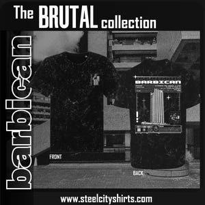 T-shirt Barbican Brutalism Architecture brutaliste Impression artistique