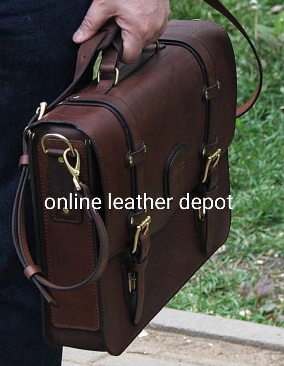 thumbnail image 2 of Western Leather Laptop Bag For Women - Boho Tassel Design With Multiple Compartments 2 of 9