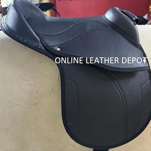 Kids Saddle Comfortable Riding Training English Soft Pad Beginner Saddles 8 10 11 12 13