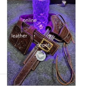 弾薬ポーチ ウエスタンリグ ホルスター カウボーイ 工具入りレザー ピストルケース リボルバーカバー カートリッジベルト .22 .357 .38 .44 .45