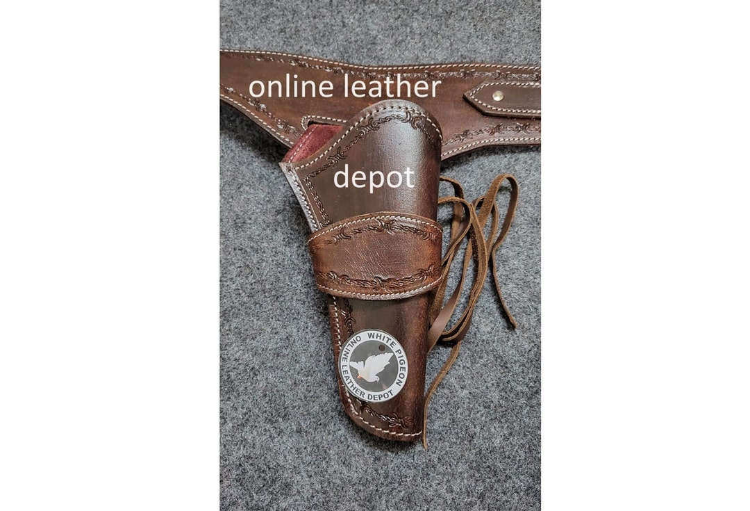 Western Rigs Holster Cowboy Tooled Leather Holsters Pistol Case ...