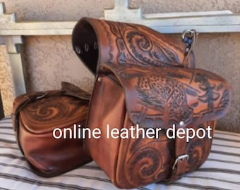 Sacoche cuir pour outillage (Ref. MA200C) - Sacs, Sacoches Et Boîtes De
