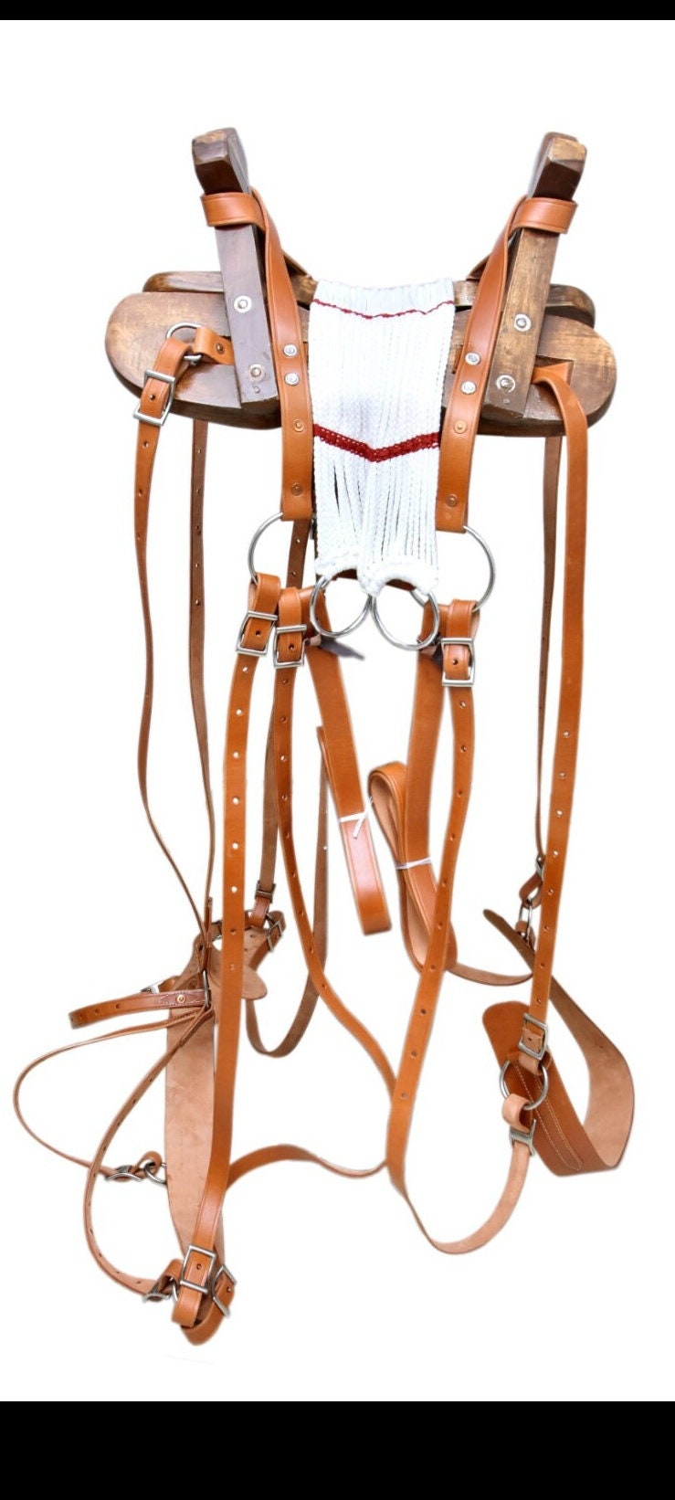 Sawbuck Packing Saddle Fully Rigged Canvas Leather Western Mule Horse