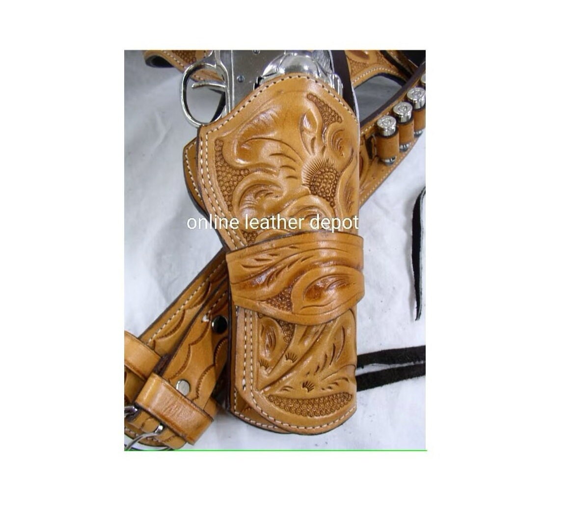 14-teiliges Cowboy-Set Für Erwachsene – Mit Revolver, Holster, Stern, Gürtel & Fakepatronen