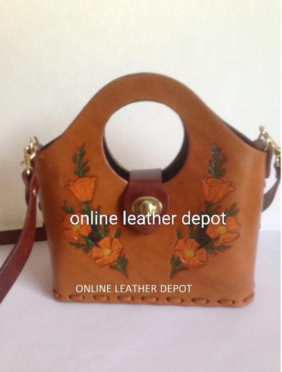 Ladies Hand Bags Leather Purse Tooled Cowgirl Party Outfit Moms Gift Purses Etsy Ireland