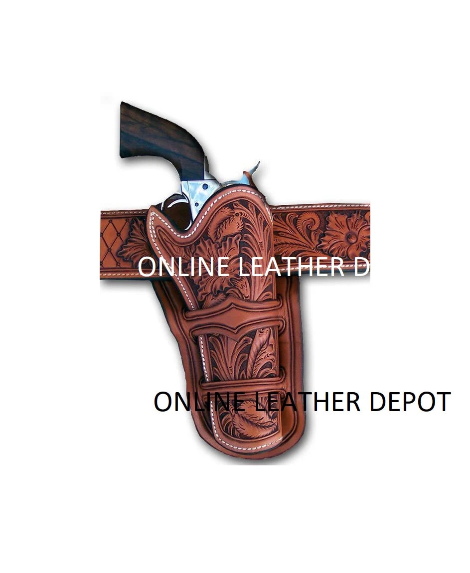 Holster .22/ .48/ .44/ .357/.44/.45 Revolver Handmade Floral Etsy